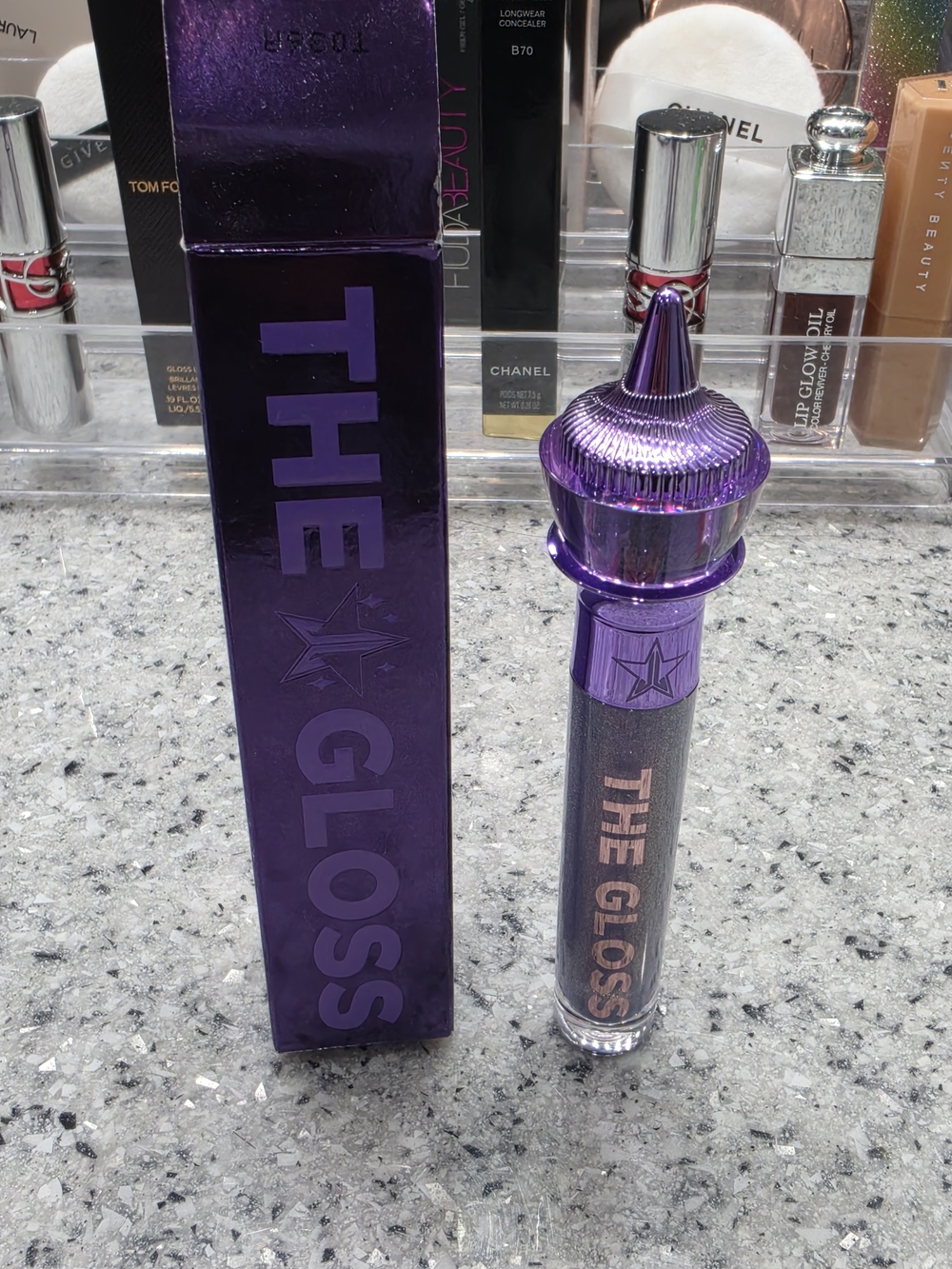 Jeffree Star The Gloss Metallic Purple Holographic Lip Gloss